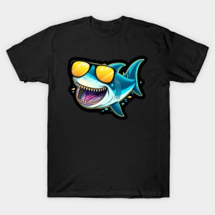 Sheldon the Kawaii Shark T-Shirt